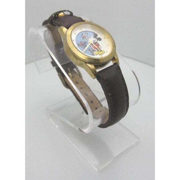 Mickey Mouse "Animated" Collectible Analog Dial Casual Watch (B45) RARE - Picture 1 of 12